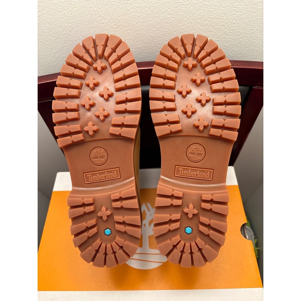 New Timberland Stone Street Mid Waterproof Chukka Wheat Nubuck Boots Women 8 - Picture 5 of 6